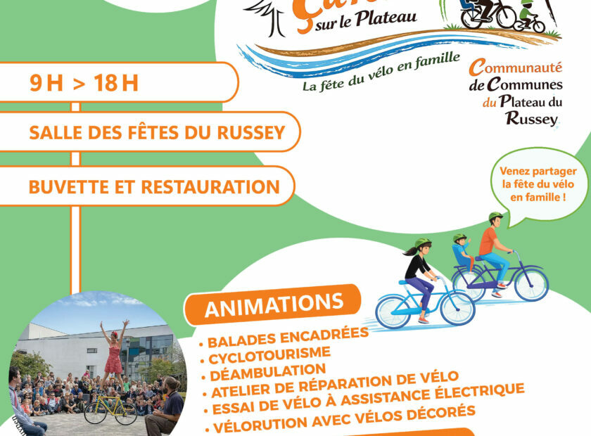 Affiche fête du vélo