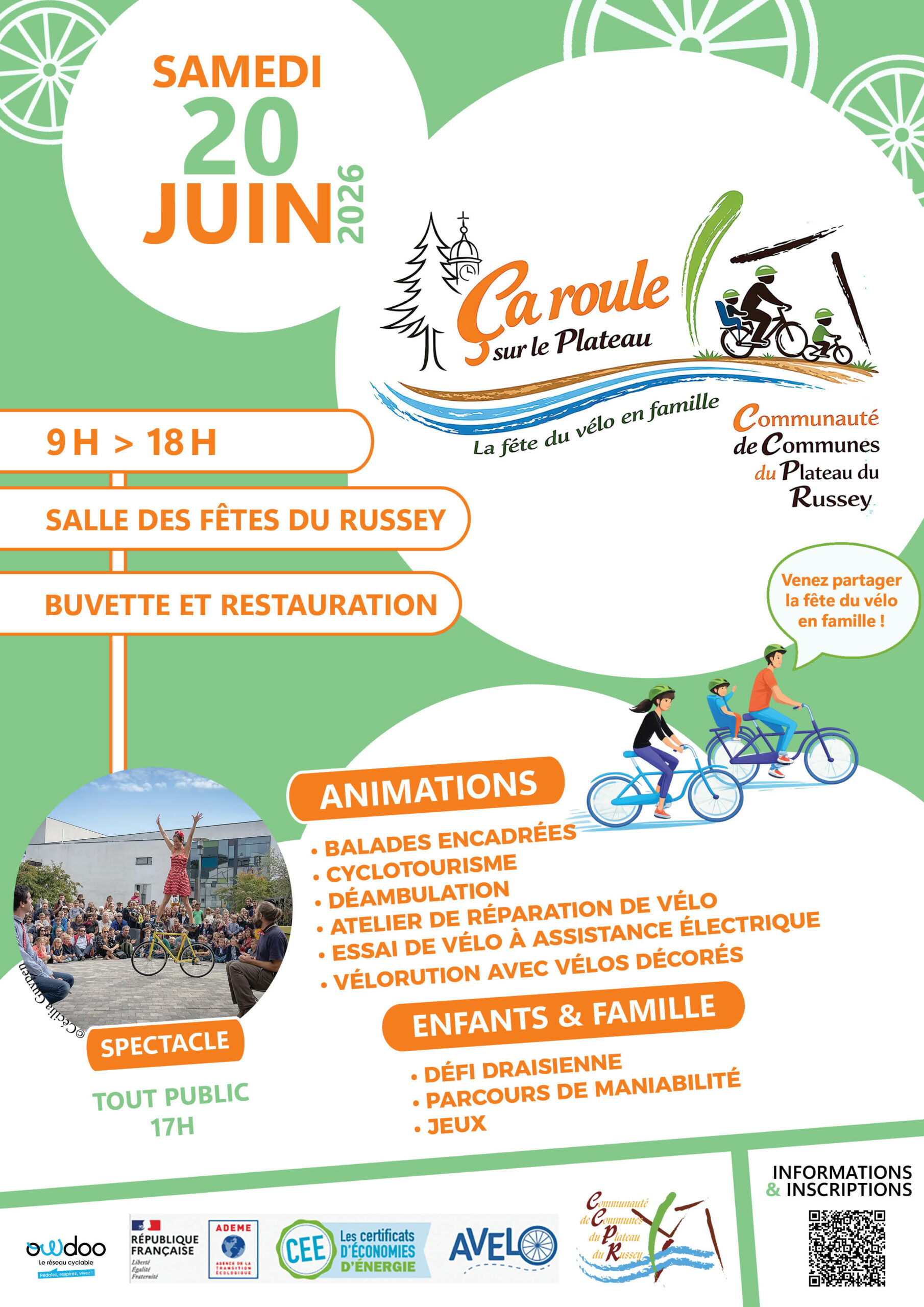Affiche fête du vélo
